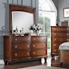 Avalon Furniture B068 Dresser & Mirror