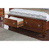 Avalon Furniture B068 Queen Storage Bed with Sleigh Headboard