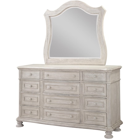 Dresser and Mirror