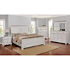 Avalon Furniture Bellville - White Queen Post Bed