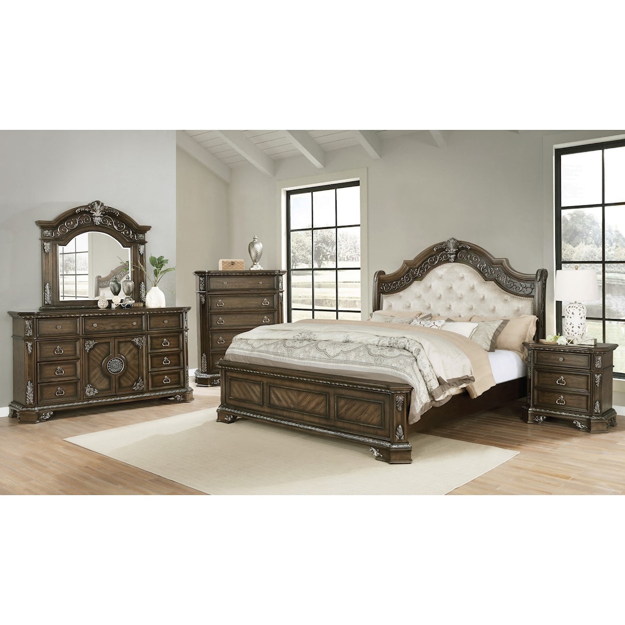 Avalon Furniture B01920 King Bedroom Group