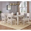 Avalon Furniture D00143 Seven Piece Dining Set