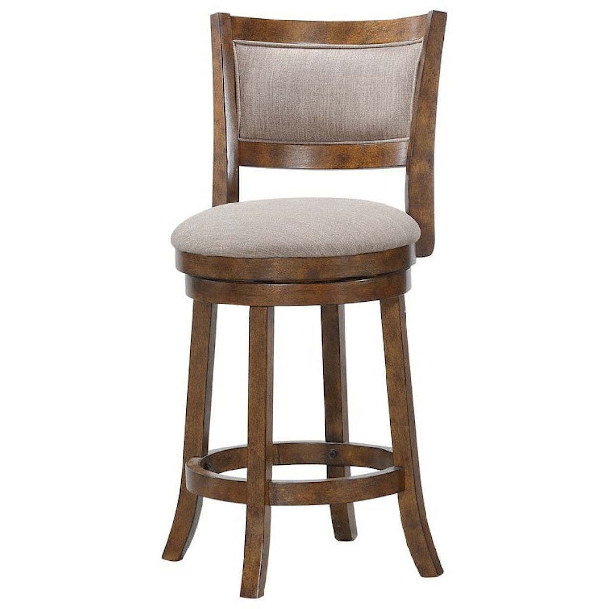 Avalon Furniture D018 Upholstered Swivel Gathering Chair