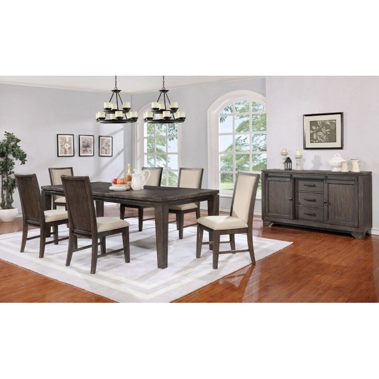 Avalon Furniture Homestead Formal Dining Room Group