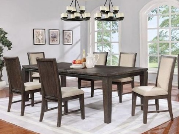 7-Piece Table and Chair Set