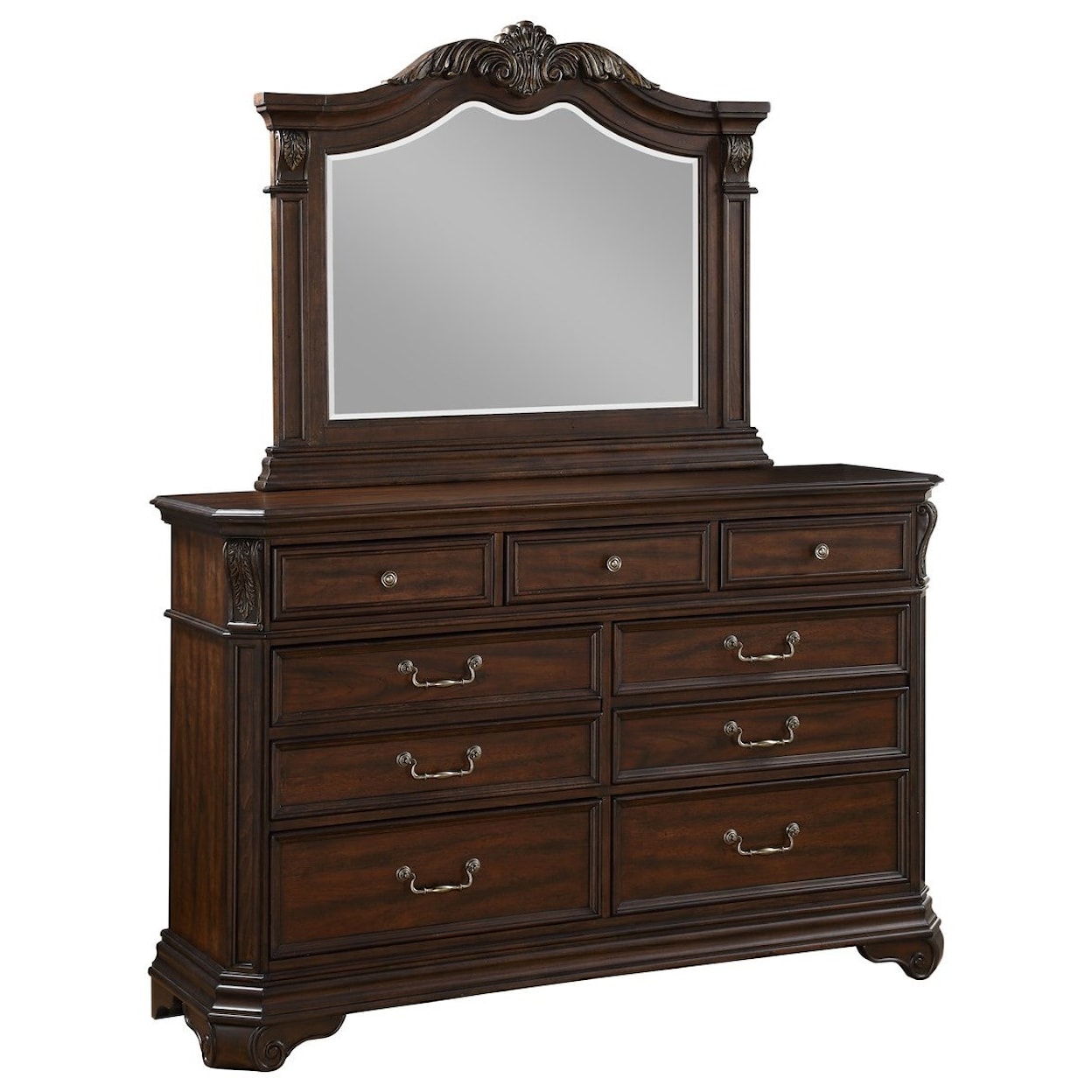 Avalon Furniture Lyla Dresser and Mirror