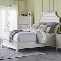 Relaxed Vintage King Panel Bed