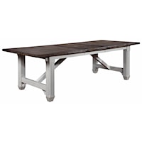 Rectangular Dining Table with Table Leaf 