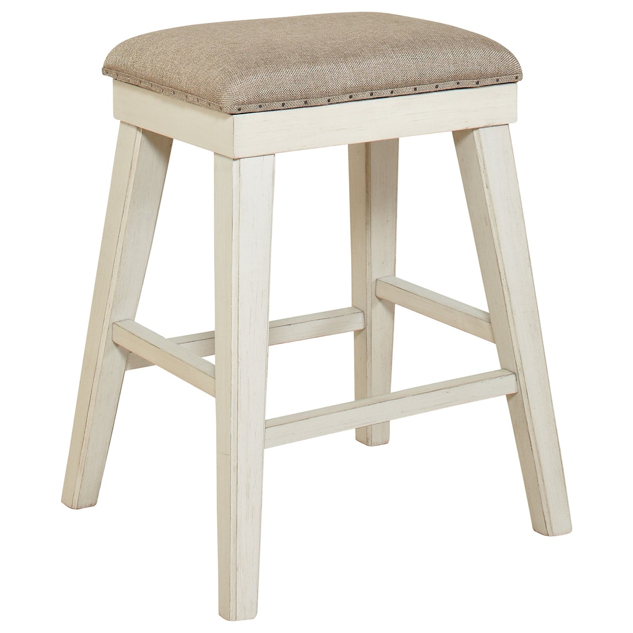 Avalon Furniture Mystic Cay Barstool with Upholstered Seat