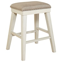 Barstool with Upholstered Seat