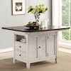 Avalon Furniture Newport Kitchen Island