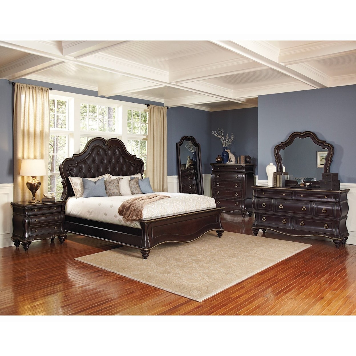 Avalon Furniture Palisades King Bedroom Group