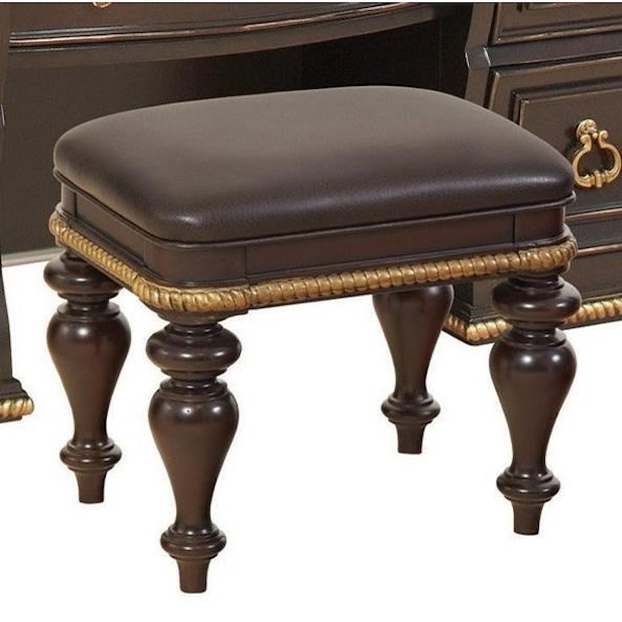 Avalon Furniture Palisades Vanity Stool