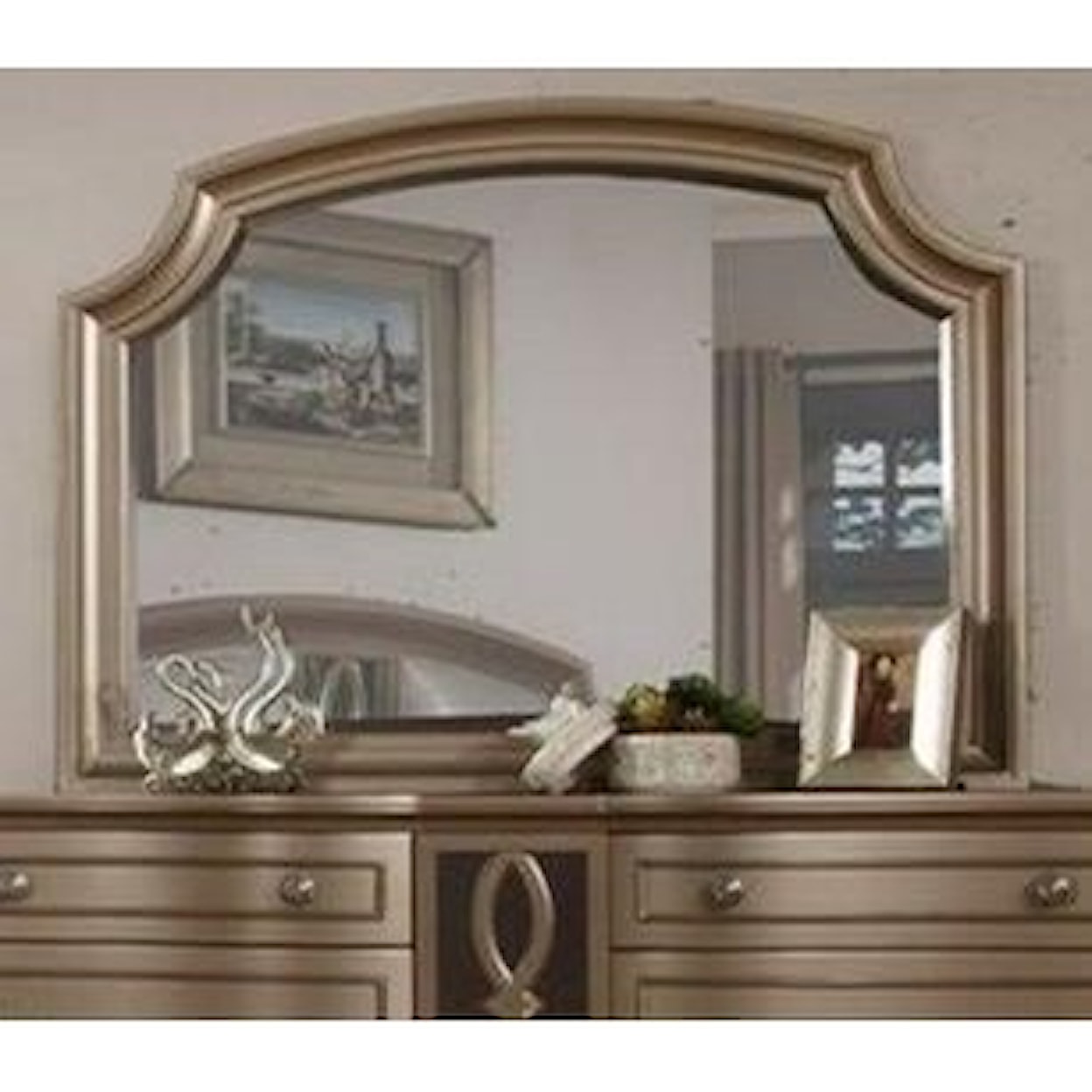Avalon Furniture Regency Gold Mirror