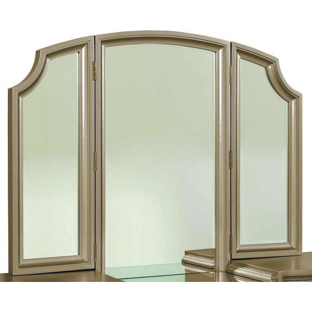 Avalon Furniture Regency Gold Vanity Tri-Mirror