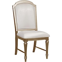 Upholstered Glam Dining Side Chair