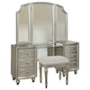 Avalon Furniture Regency Park Vanity with Tri Fold Mirror