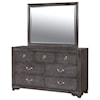 Avalon Furniture Rodeo Drive Dresser and Mirror Set