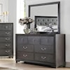 Avalon Furniture Rodeo Drive Dresser and Mirror Set