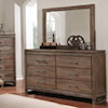 Avalon Furniture Round Rock Dresser Mirror