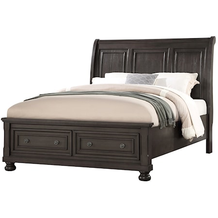 Queen Sleigh Bed