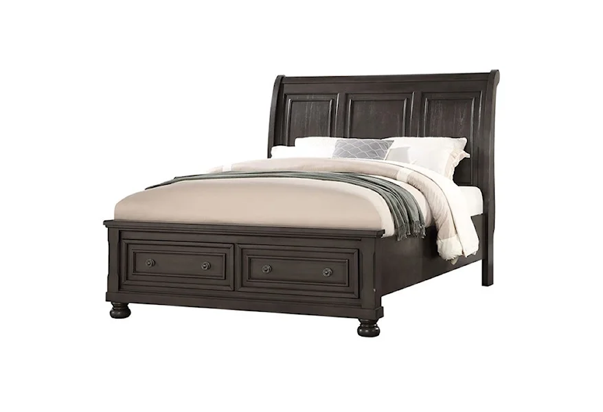 Soriah King Sleigh Bed by Avalon Furniture at Beck's Furniture