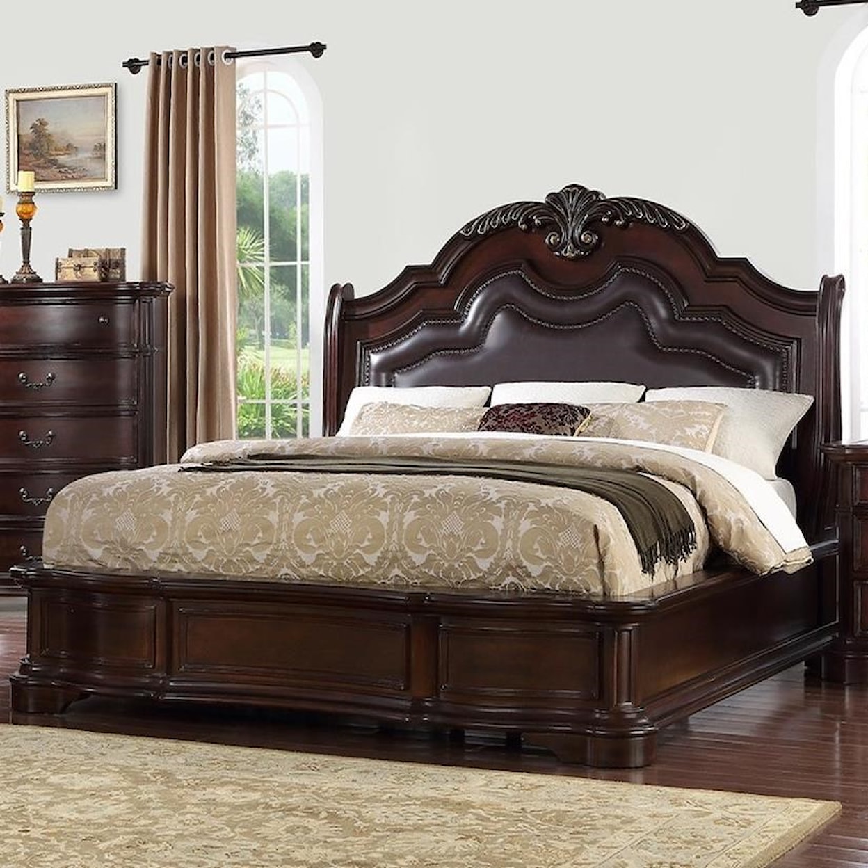 Avalon Furniture St Louis Upholstered Queen Bed