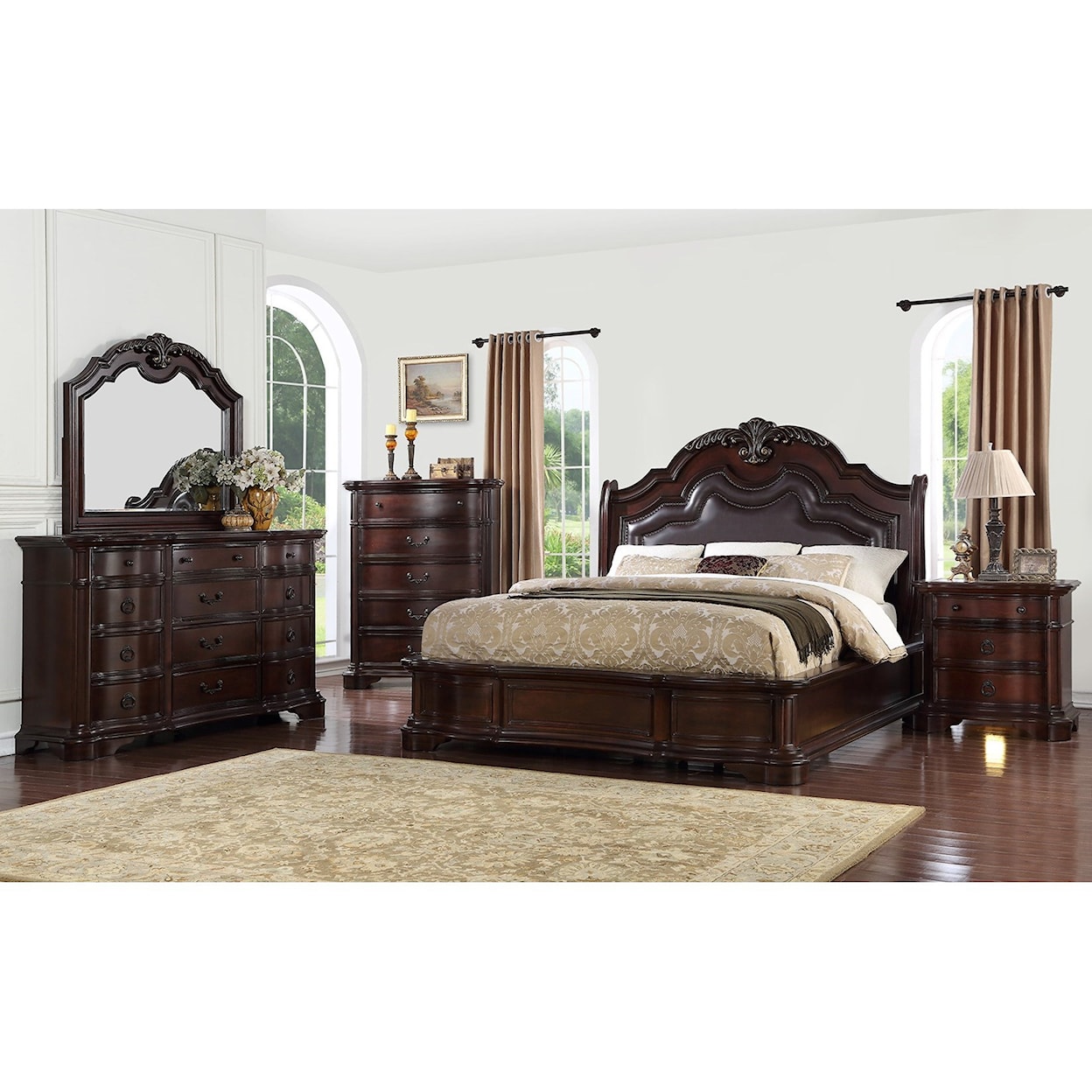 Avalon Furniture St Louis King Bedroom Group