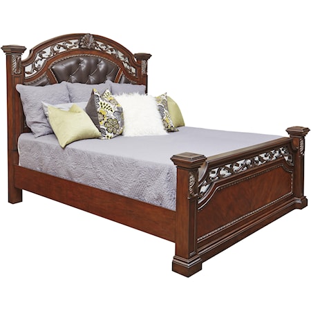 Queen Panel Bed