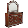 Avalon Furniture Vistoso Dresser and Mirror