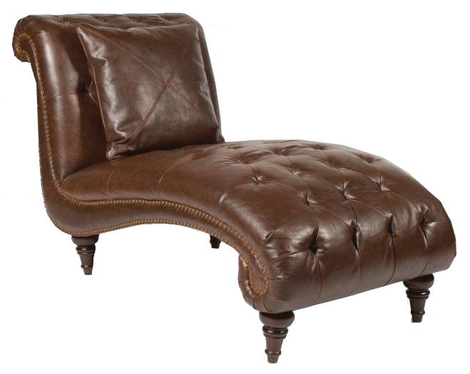 Leather Chaise