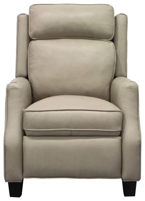 Transitional Push Back Recliner with Articulating Headrest