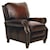 Barcalounger Vintage Reserve Briarwood II Recliner with Rolled Arms and Nail Head Trim