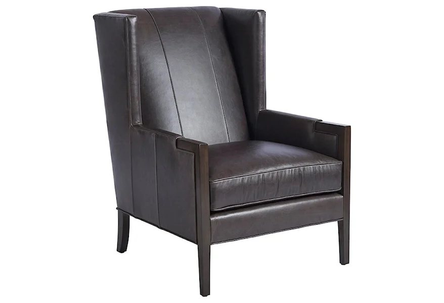 Barclay Butera Upholstery Stratton Wing Chair by Barclay Butera at Z & R Furniture