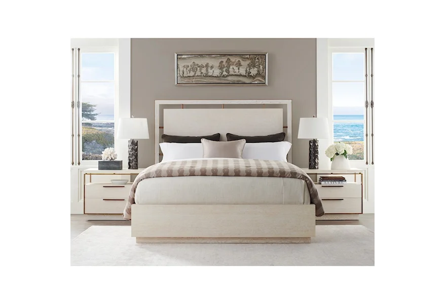 Carmel Queen Bedroom Group by Barclay Butera at Baer's Furniture
