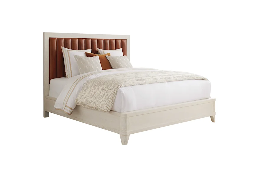 Carmel Cambria Upholstered Bed 6/6 King by Barclay Butera at Baer's Furniture