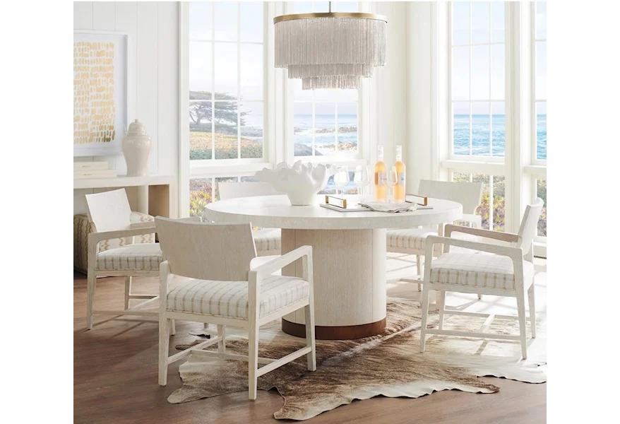 Carmel 6-Piece Dining Set by Barclay Butera at Baer's Furniture