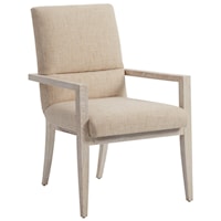 Palmero Upholstered Arm Chair in Fairway Performance Fabric
