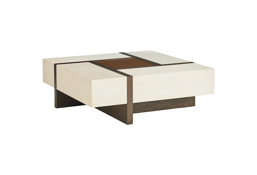 Carmel Links Square Cocktail Table by Barclay Butera at Baer's Furniture
