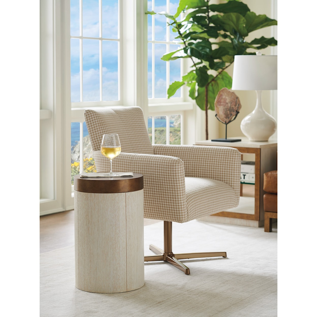 Barclay Butera Carmel Crest Round End Table