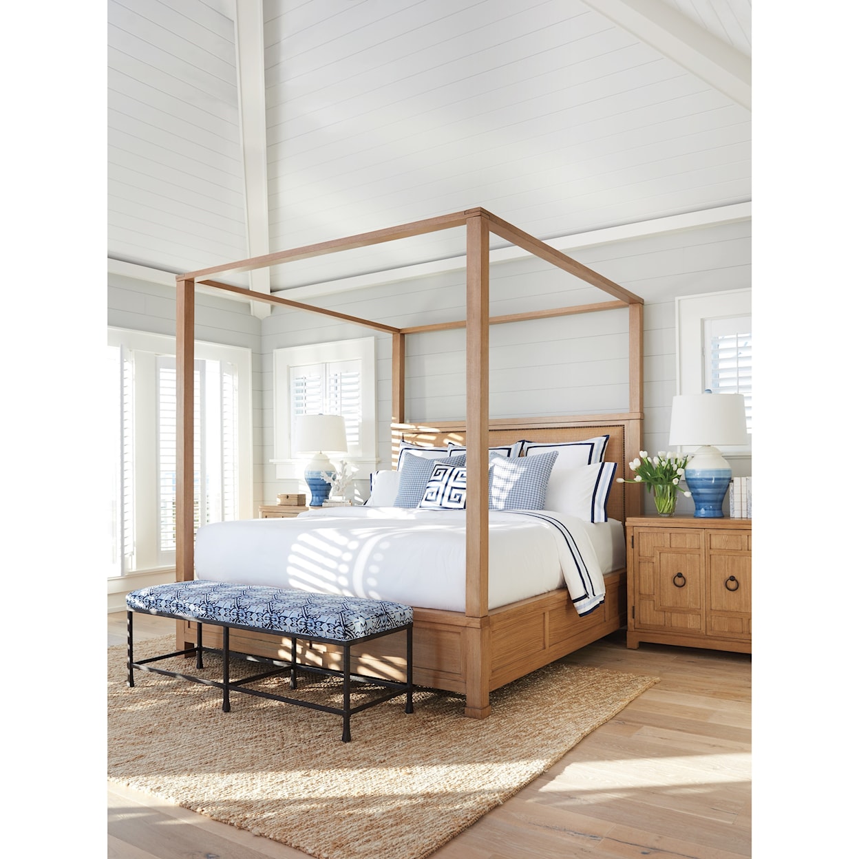 Barclay Butera Newport Queen Bedroom Group