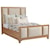 Barclay Butera Newport Crystal Cove Queen Size Upholstered Panel Bed in Ventura Ivory Fabric