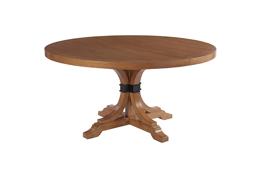 Newport Magnolia Round Dining Table by Barclay Butera at Esprit Decor Home Furnishings