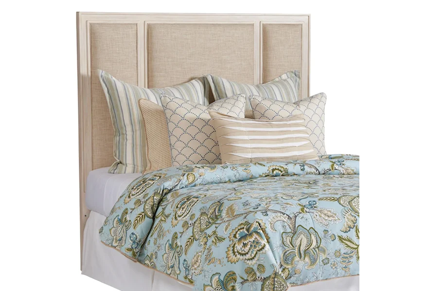Newport Crystal Cove Upholstered Panel Headboard 5/0 by Barclay Butera at Esprit Decor Home Furnishings