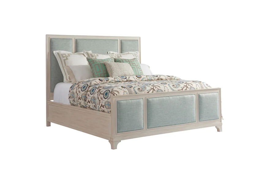 Newport Crystal Cove Custom Uph Bed 5/0 Queen by Barclay Butera at Esprit Decor Home Furnishings