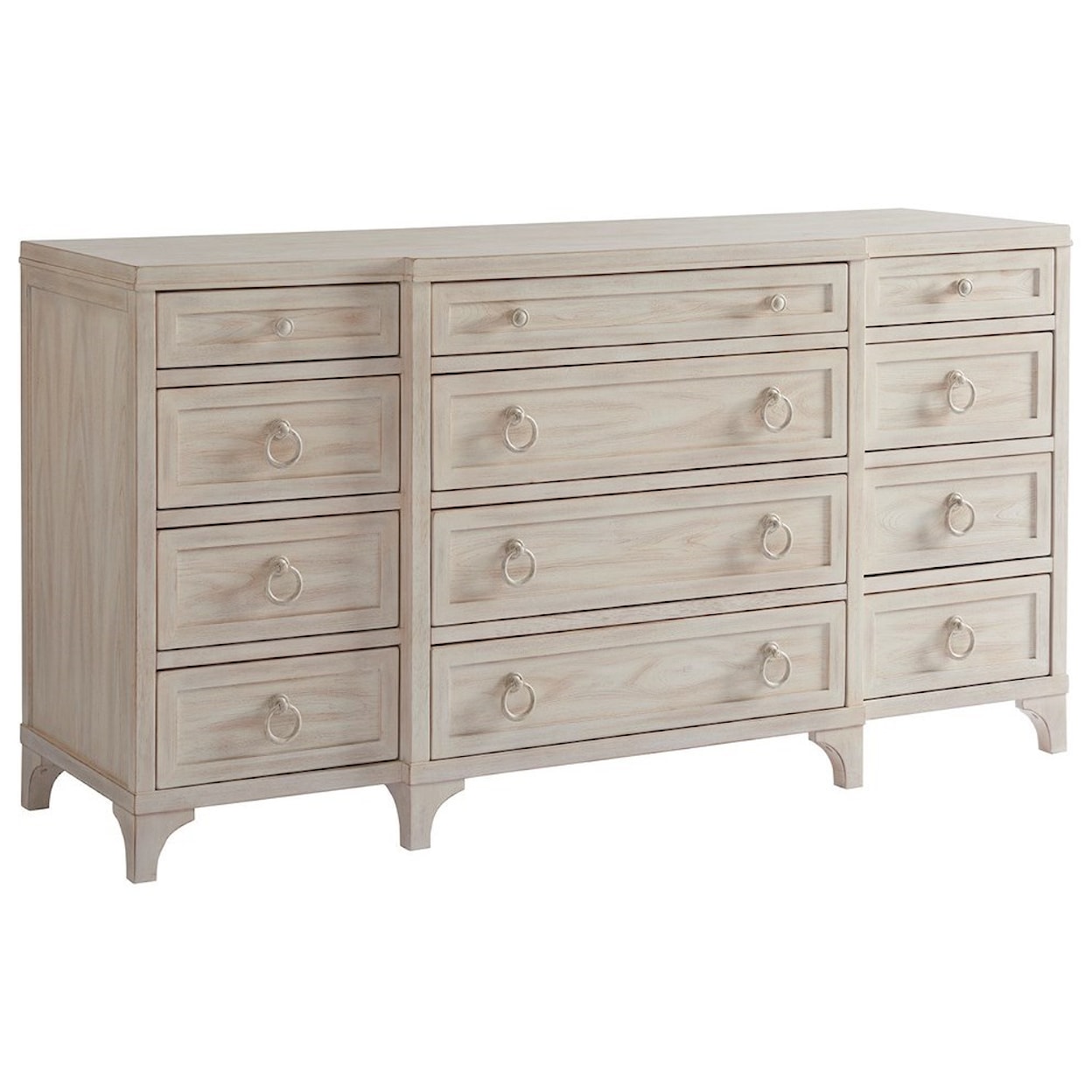 Barclay Butera Newport Garnet Breakfront Dresser