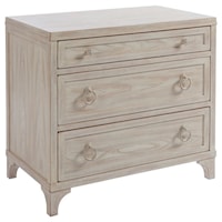 Cliff Three Drawer Nightstand