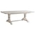 Barclay Butera Newport Oceanfront Rectangular Dining Table with Two Table Extensions Leaves