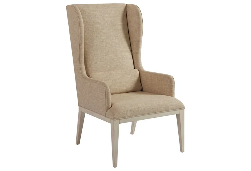 Newport Seacliff Host Wing Chair by Barclay Butera at Esprit Decor Home Furnishings