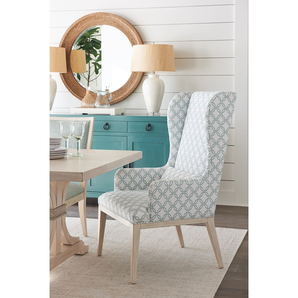 Barclay Butera Newport Seacliff Host Wing Chair